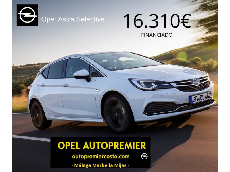 Opel Astra 1.6 CDTi 81kW (110CV) Selective Opel Astra 1.6 CDTi 81kW (110CV) Selective