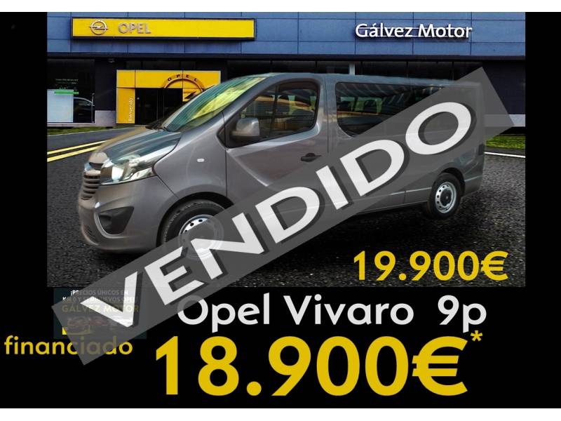 Opel Vivaro 1.6 CDTI S/S 92kW L2 2.9t -9 Combi Plus Opel Vivaro 1.6 CDTI S/S 92kW L2 2.9t -9 Combi Plus