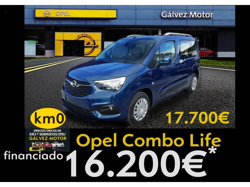 Opel Combo Life 1.5 TD 75kW (100CV) S/S XL Selective Opel Combo Life 1.5 TD 75kW (100CV) S/S XL Selective