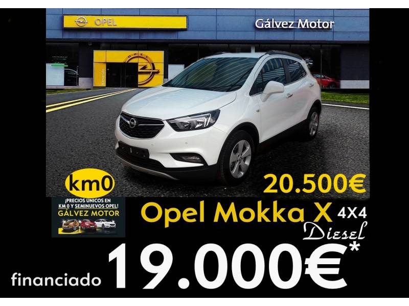 Opel Mokka X 1.6 CDTi 100kW (136CV) 4X4 S&S Selective Opel Mokka X 1.6 CDTi 100kW (136CV) 4X4 S&S Selective