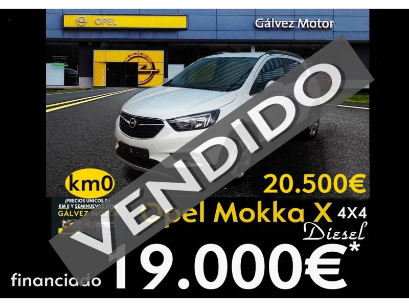 Opel Mokka X 1.6 CDTi 100kW (136CV) 4X4 S&S Selective Opel Mokka X 1.6 CDTi 100kW (136CV) 4X4 S&S Selective